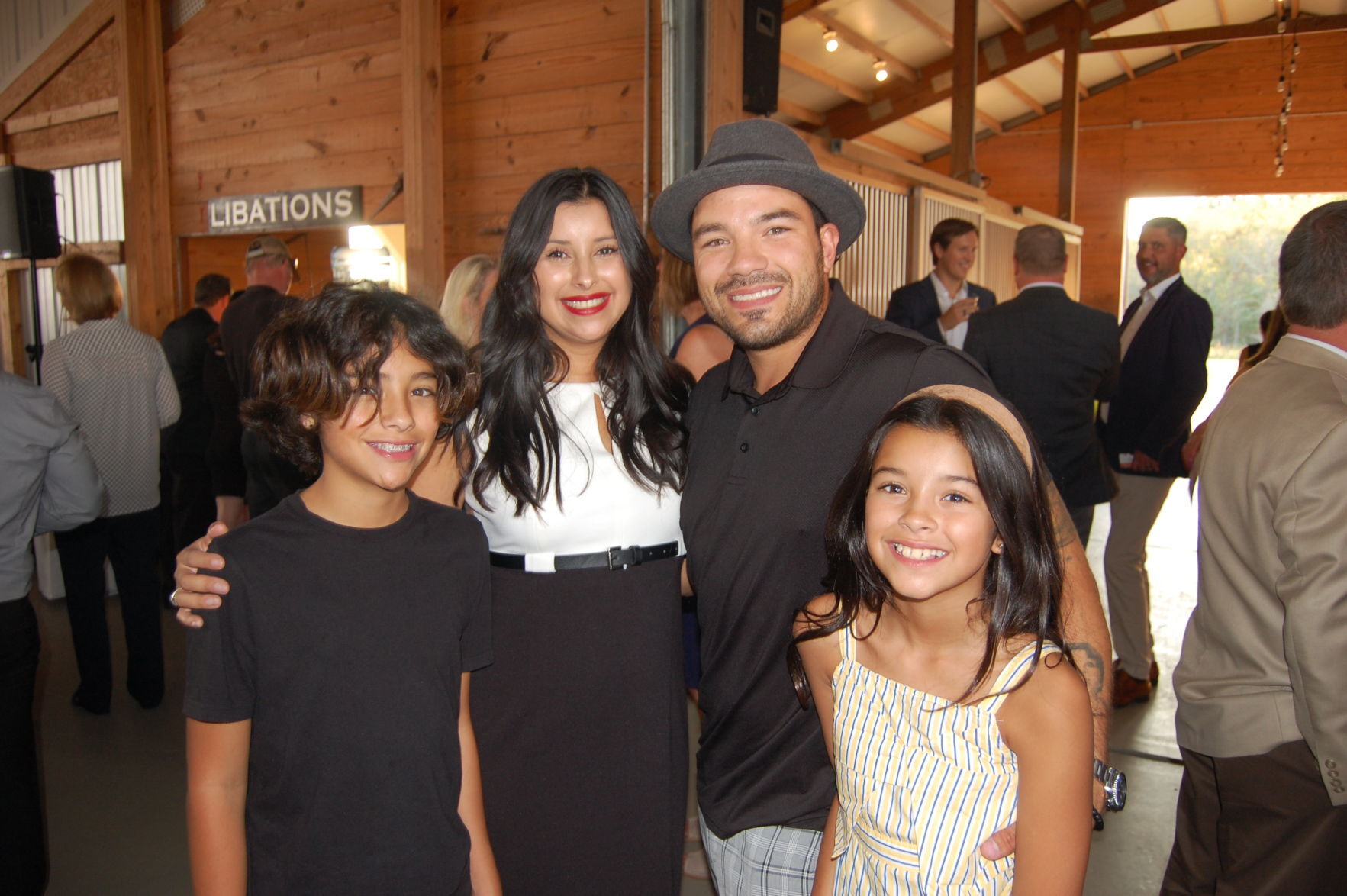 Miles, Liz, Joe and Luna Palma